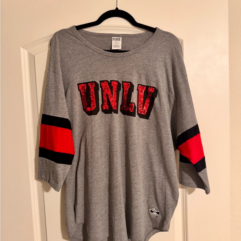 PINK Victoria's Secret Gray T-Shirt